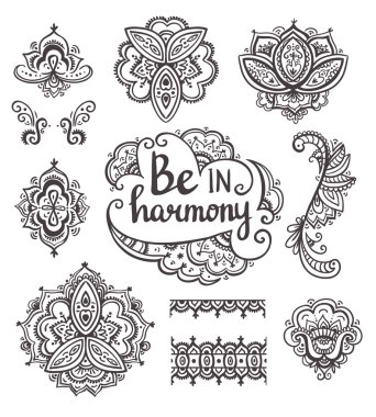 Süs Boho stil öğeleri