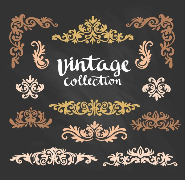 Vintage Set Designs — Image vectorielle