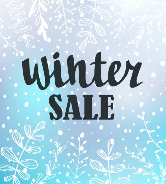 Kış indirimi yazı