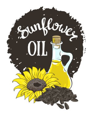 yağ ile cam sürahi.