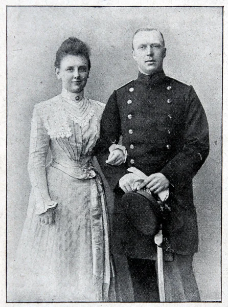 Queen Wilhelmina and Prince Henry — Stock Photo, Image