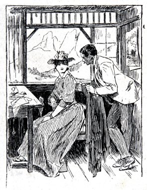 Romantik flört Çift