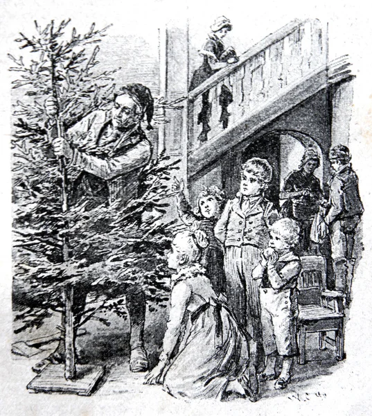 Na progu świąt Bożego Narodzenia — Zdjęcie stockowe