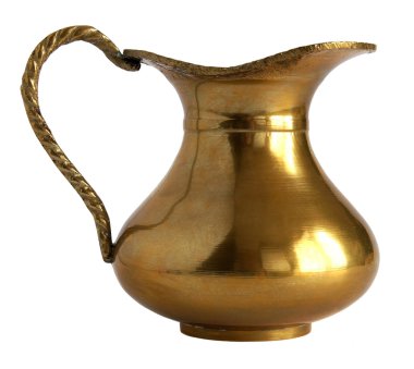 Antika pirinç sürahi