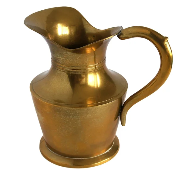 Antik mässing pitcher — Stockfoto