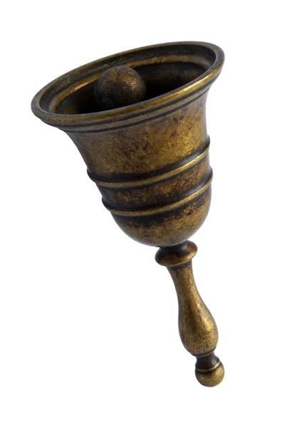 Античный бронзовый колокол — стоковое фото