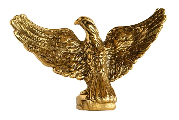 Aquila di bronzo Foto Stock Royalty Free