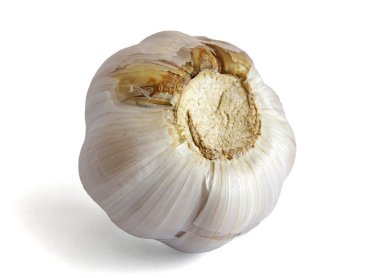 Beyaz gölgeler ile sarımsak