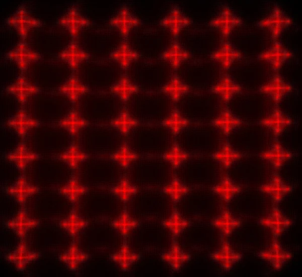 Czerwona dioda Led macierz — Zdjęcie stockowe