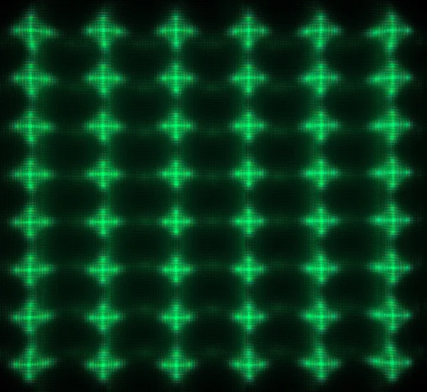 Зелений світлодіод матриця — стокове фото