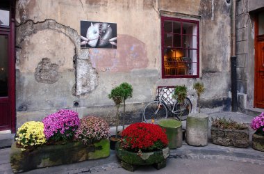 Fotoğraf pitoresk Küçük tersane Krakow gösterir.                               