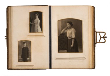 antika fotoğraf albümü