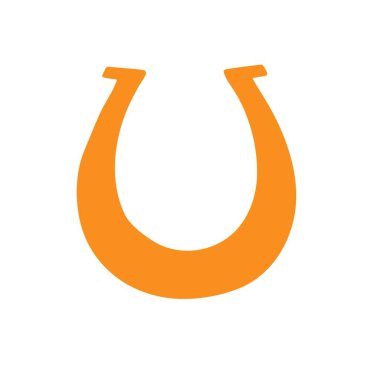 At nalı basit el çizimi vektör çizimi geleneksel Aziz Patrick Günü sembolü, bahar İrlanda bayramı objesi şans ve başarı getiriyor.