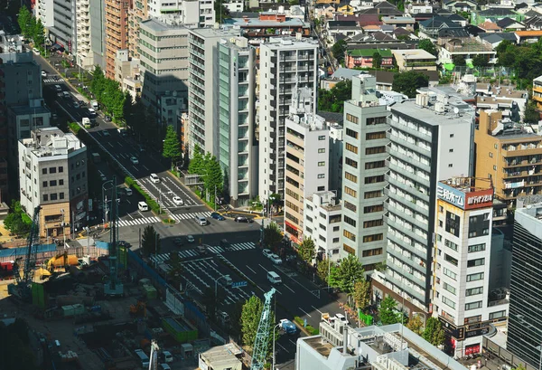 Tokio Japan April 2019 Stadsgezicht Van Het Financieringsdistrict Tokio Japan — Stockfoto