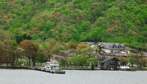 Paisagem Lago Towada Aomori Japão Lago Towada Maior Lago Cratera — Fotografia de Stock