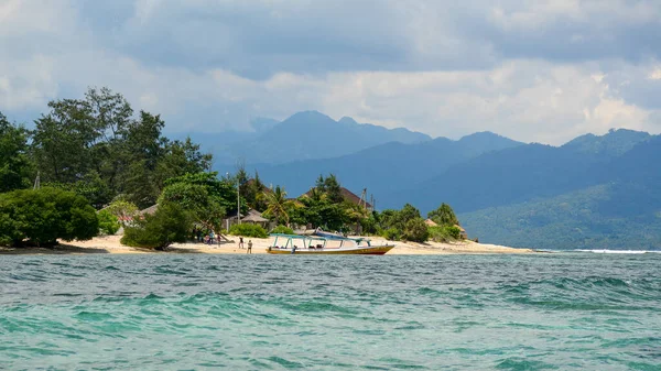 Gili Indonesien April 2016 Schöne Meereslandschaft Sommer Auf Den Gili — Stockfoto