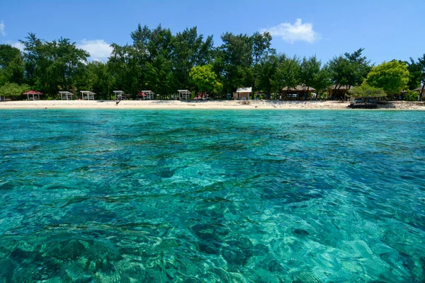 Beau Paysage Marin Été Sur Les Îles Gili Indonésie Gili — Photo