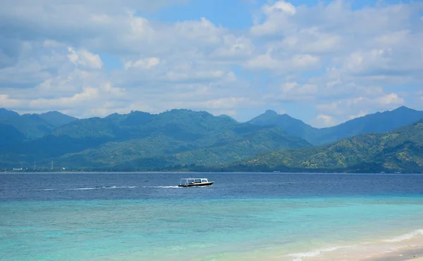 Beau Paysage Marin Été Sur Les Îles Gili Indonésie Gili — Photo