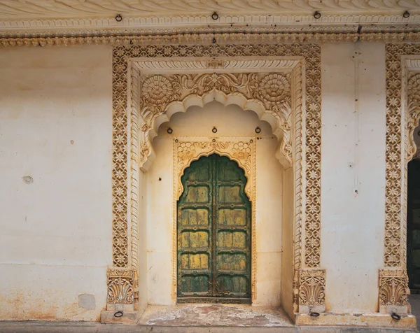 Arkitektur Ett Forntida Mehrangarh Fort Jodhpur Indien Byggd Talet Fortet — Stockfoto