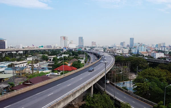 Vista aérea de la autopista —  Fotos de Stock