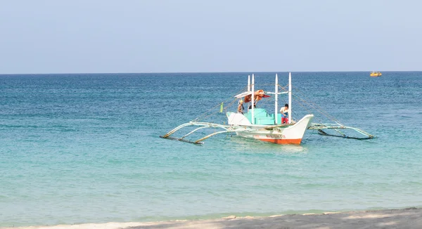 Spiaggia bianca, Isola di Boracay, Filippine — Foto Stock