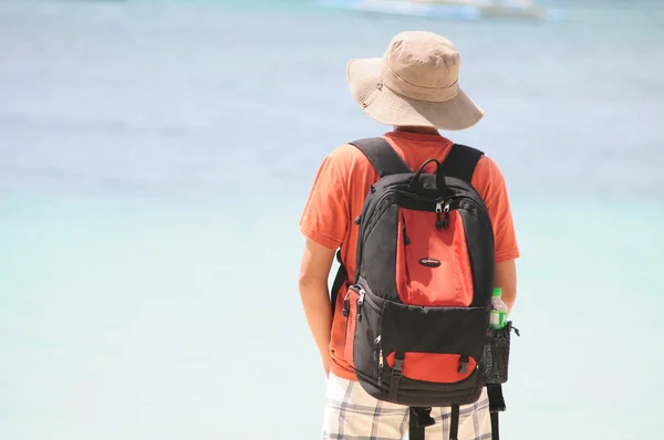 White beach, Boracay Island, Philippines — Stock Photo, Image