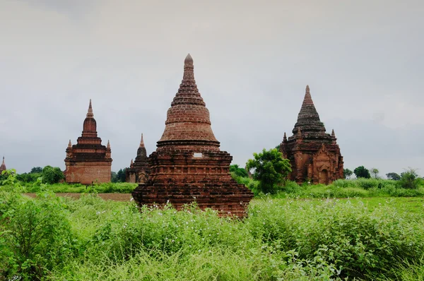 Bagan antik tapınaklar — Stok fotoğraf