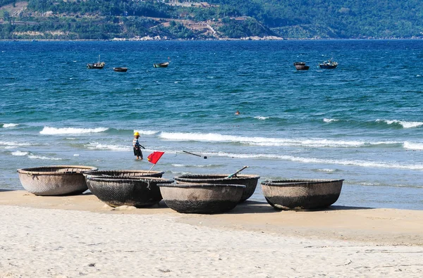 Hermosa playa en el sur de Vietnam — Foto de Stock
