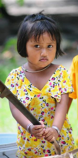 Ethnische hmong Kinder in sapa, Vietnam — Stockfoto