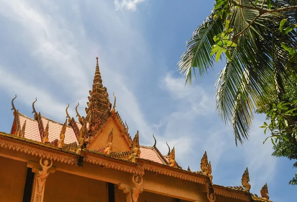 Khmer temple in An Giang — Stock Photo, Image