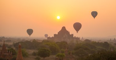 Bagan, doğal gündoğumu
