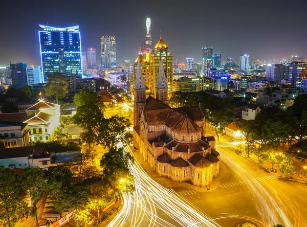 Notre Dame cathedral in Ho Chi Minh City — Stock Photo, Image