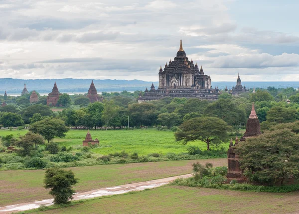 Templos de Bagan (Pagano ) — Foto de Stock