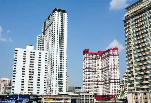 Центр міста районі Бангкока — стокове фото