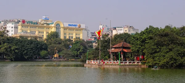 Lago Hoan Kiem, Hanoi — Foto de Stock