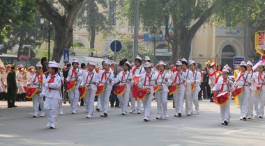 Polis pirinç Orkestrası Hanoi