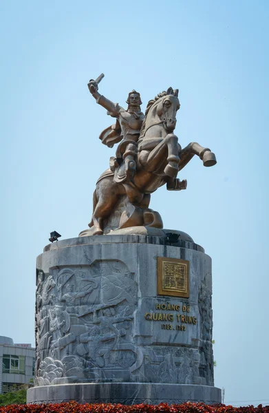 King Quang Trung monument — Stock Photo, Image