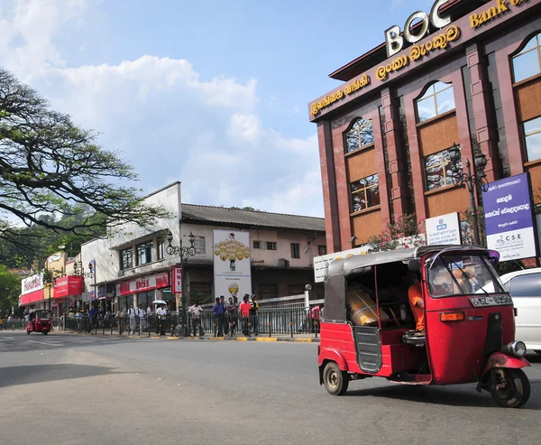 Vista da rua kandy — Fotografia de Stock