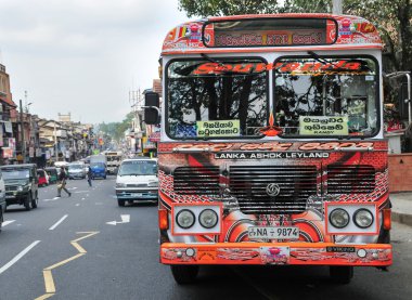 Kandy sokak görünümü