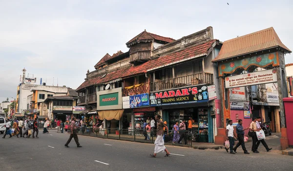 Vista da rua kandy — Fotografia de Stock