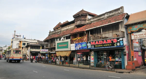 Widok z ulicy Kandy — Zdjęcie stockowe