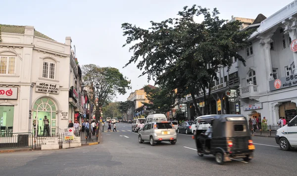 Vista da rua kandy — Fotografia de Stock