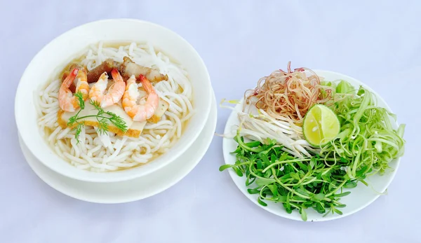 Broodje mam - Vietnamese vermicelli soep — Stockfoto