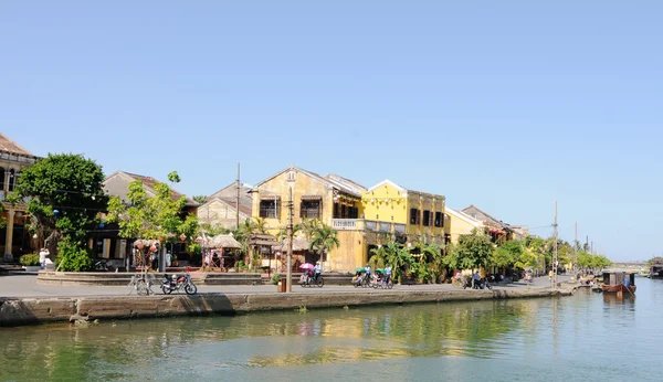 Vista de Hoi Cidade antiga, Quang Nam, Vietnã — Fotografia de Stock