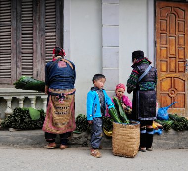 Sapa Hmong kadınlarda