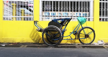 Saigon çekçek (cyclo) Park döngüsü