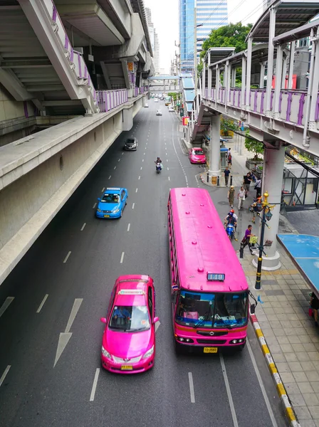 Línea Silom Skytrain —  Fotos de Stock