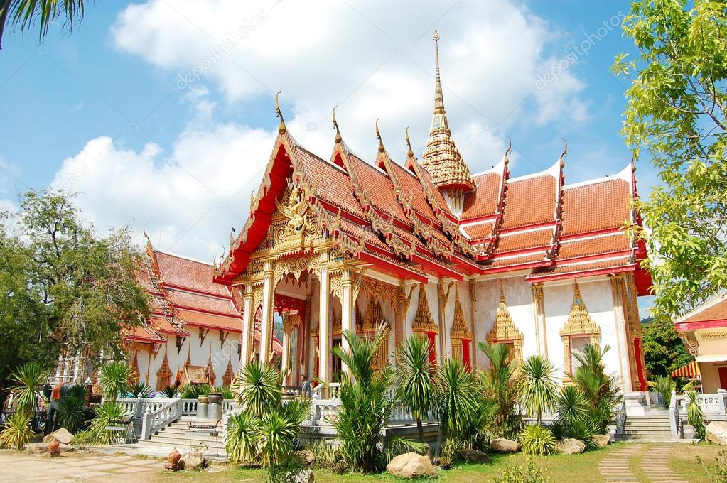 Wat Chalong temple in Phuket