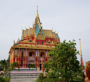 Mekong Delta, Vietnam Khmer Tapınağı
