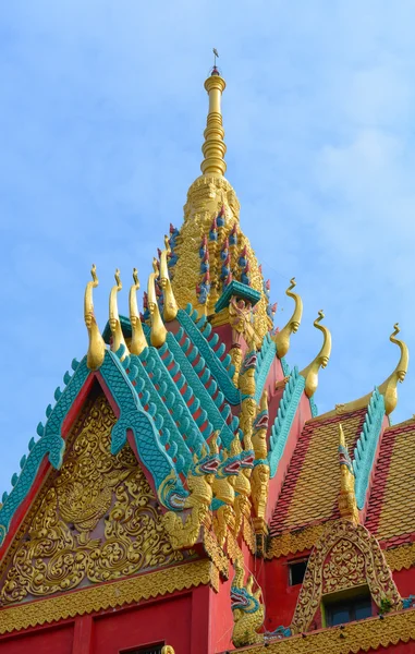 Tempio Khmer nel Delta del Mekong, Vietnam — Foto Stock